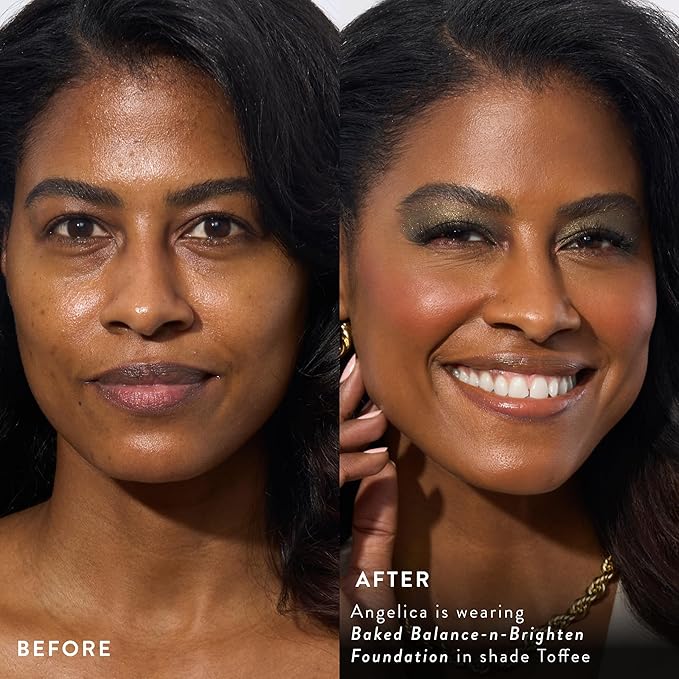 LAURA GELLER NEW YORK Party in a Palette, Ready to Jetset! + Baked Balance-n-Brighten Powder Foundation, Tan