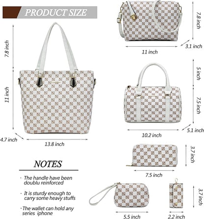 2E-youth Designer Purses and Handbags for Women Satchel Shoulder Bag Tote Top Handle Bag