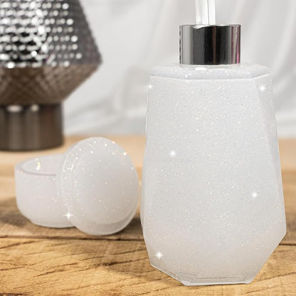Mother of Pearl Iridescent Ultra Sparkle Glitter, Craft Glitter for Tumblers Candle Slime, Festival Body Face Nail Glitter, Glitters Powder Packs for Resin Mother of Pearl 100g / 3.5oz