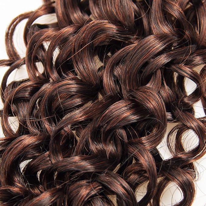 8 Packs Curly Crochet Hair GoGo Curl Crochet hair for Women Deep Wave Braiding hair,Synthetic Bohemian Crochet Braid Water Wave Crochet hair Extensions (T/350, 12inch)