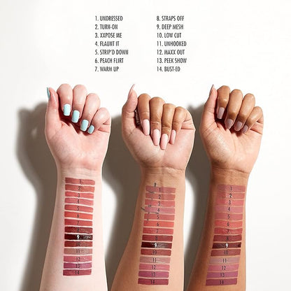 NYX PROFESSIONAL MAKEUP Lip Lingerie XXL Matte Liquid Lipstick - Maxx Out (Cool Toned Light Pink)