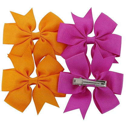 60Piece Grosgrain Ribbon Pinwheel Hair Bows Boutique Bow Alligator Clips For Girls Toddlers Teens Gifts In Pairs