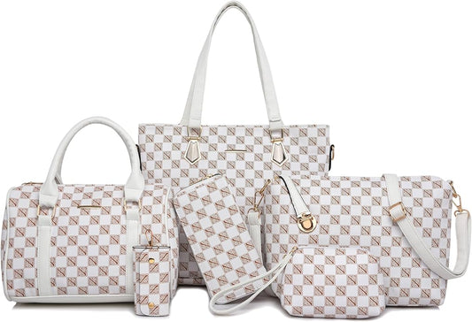 2E-youth Designer Purses and Handbags for Women Satchel Shoulder Bag Tote Top Handle Bag
