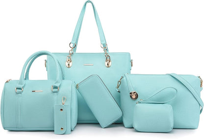 2E-youth Designer Purses and Handbags for Women Satchel Shoulder Bag Tote Top Handle Bag