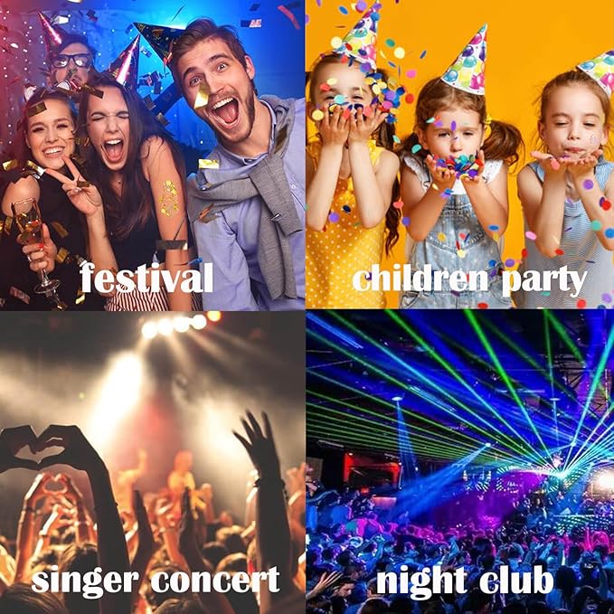 Gold Silver Glitter Gel,Holographic Chunky Singer Concert Body Glitter Rave Music Festival Accessories,Mardi Gras Sequins for Body Hair,Carnival Decorations Face Paint Makeup for Women Kids