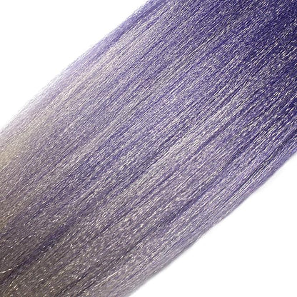 1b-Purple-Silver Pre stretched Braiding Hair 8 Packs Pre feathered Braid Hair Extensions 36 Inches Hair Braids