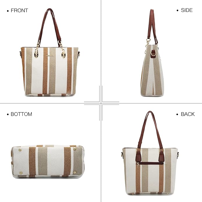 2E-youth Designer Purses and Handbags for Women Satchel Shoulder Bag Tote Top Handle Bag