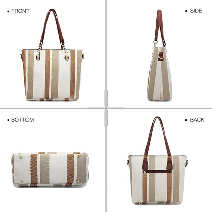 2E-youth Designer Purses and Handbags for Women Satchel Shoulder Bag Tote Top Handle Bag
