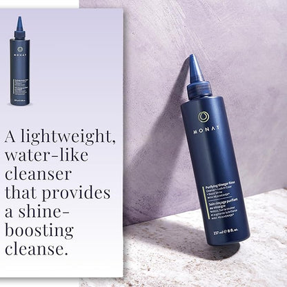 MONAT Purifying Vinegar Rinse - Nourishing Moisturizing Elixir for Shiny, Soft, Smooth and Lustrous Hair