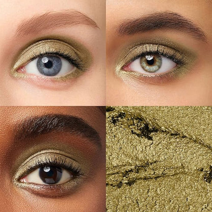 Julep Eyeshadow 101 Cream to Powder Waterproof Eyeshadow Stick, Khaki Green Shimmer