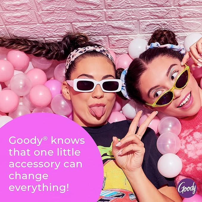 Goody Mini Claw Clips, Colour Collection - 2-Pack, Brunette - Great for Easily Pulling Up Your Hair - Pain-Free Hair Accessories for Women, Men, Boys and Girls