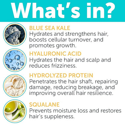 11 Fl.Oz Sun & Swim Repair Deep Conditioning Hair Mask, Hydrates and Strengthens Dry, Coarse Hair Contains Hyaluronic Acid, Hydrolyzed Protein, Reduces Breakage by 76%, UV and Chlorine Protection
