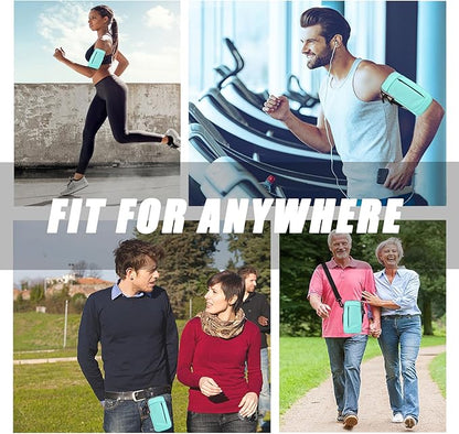 Phone Holder for Running Armband,Cell Phone Purse Crossbody for Women Men Kids,iPhone 11 12 13 14 15 Pro Max Xs Xr X 8 7 6 Plus SE Mini Galaxy Ultra S24 S23 Note Pouch Exercise Arm Bands Bag