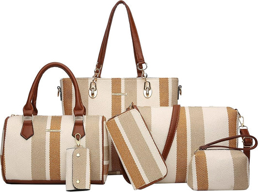 2E-youth Designer Purses and Handbags for Women Satchel Shoulder Bag Tote Top Handle Bag