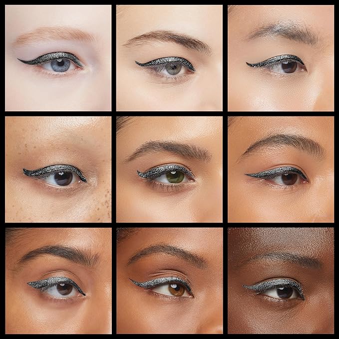 NYX PROFESSIONAL MAKEUP Epic Wear Metallic Liquid Liner, Long-Lasting Waterproof Eyeliner - Black Metal