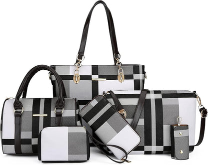 2E-youth Designer Purses and Handbags for Women Satchel Shoulder Bag Tote Top Handle Bag