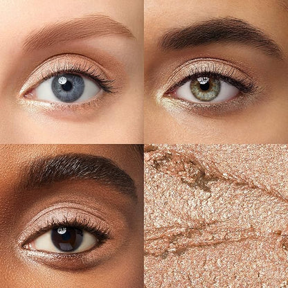 Julep Eyeshadow 101 Cream-to-Powder Waterproof Shadow Stick – Sand Shimmer – Long-Lasting, Crease-Proof, Champagne Toned Shimmer Cream Eyeshadow with Built-in Smudger