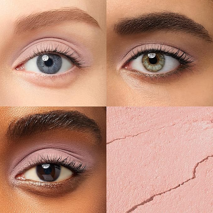 Julep Crme-to-Powder Waterproof Eyeshadow Stick - Lilac Matte - Long-Lasting, Crease-Proof, Light Lavender Cream With Built-in Smudger