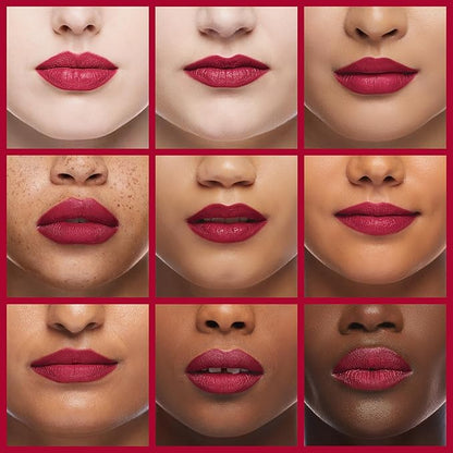 NYX PROFESSIONAL MAKEUP Soft Matte Lip Cream, Lightweight Liquid Lipstick - Monte Carlo (Deep Cranberry Red)