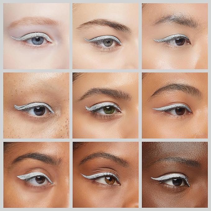 NYX PROFESSIONAL MAKEUP Epic Wear Metallic Liquid Liner, Long-Lasting Waterproof Eyeliner - Silver Metal