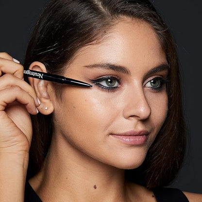 Neutrogena Intense Gel Eyeliner with Antioxidant Vitamin E, Smudge- & Water-Resistant Eyeliner Makeup for Precision Application, Dark Brown, 0.004 oz