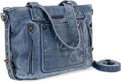 Montana West Washed Leather Hobo Bags for Women Roomy Handbags with Crossbody Strap