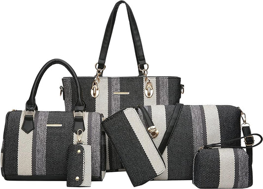 2E-youth Designer Purses and Handbags for Women Satchel Shoulder Bag Tote Top Handle Bag