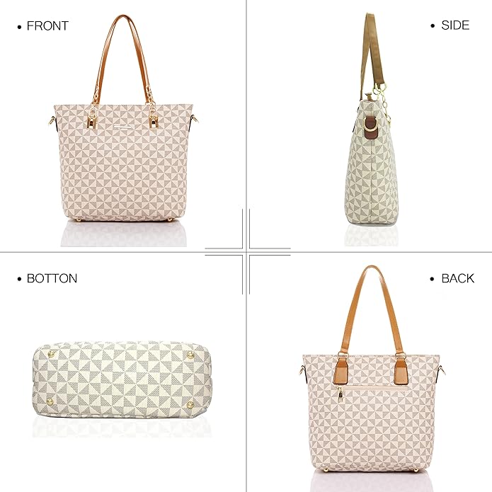 2E-youth Designer Purses and Handbags for Women Satchel Shoulder Bag Tote Top Handle Bag