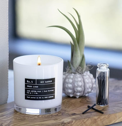 Lulu Candles | Sexy Man | Luxury Scented Soy Jar Candle | Hand Poured in The USA | Highly Scented & Long Lasting (9 Oz.)