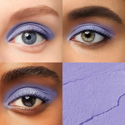 Julep Eyeshadow 101 Cream-to-Powder Waterproof Shadow Stick – Lavender Matte – Long-Lasting, Crease-Proof, Light Purple Matte Cream Eyeshadow with Built-in Smudger