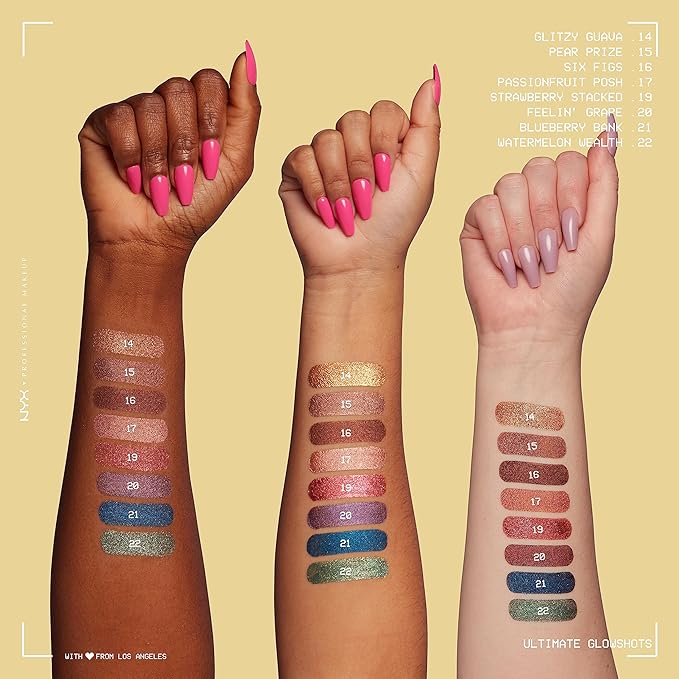 NYX PROFESSIONAL MAKEUP, Ultimate Glowshots Vivid Rich - Strawberry Stacked