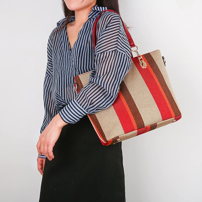 2E-youth Designer Purses and Handbags for Women Satchel Shoulder Bag Tote Top Handle Bag