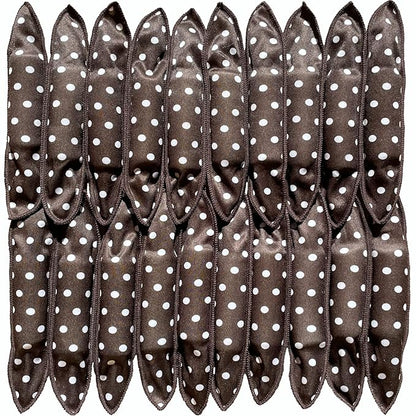 Aimin Heatless Curlers, Soft Overnight Foam Rollers for Long Hair, No Heat Satin Sponge Curlers (40 pcs, black)